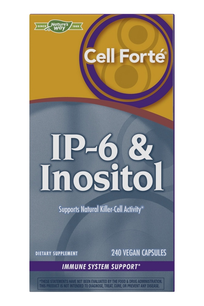 Nature's Way - Cell Forte With IP6 & Inositol - 240 Vegan Capsules