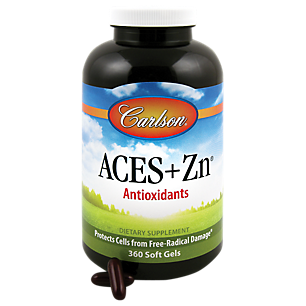 ACES + Zn Antioxidants - Vitamins A, C, E Plus Selenium & Zinc (360 Softgels)
