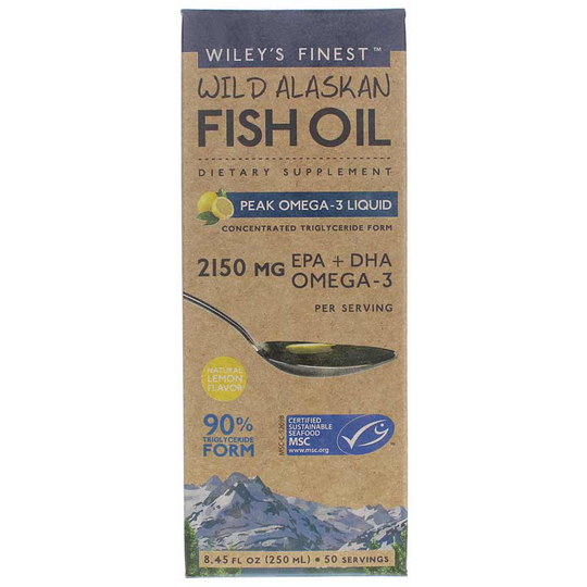 Wiley's Finest Peak Omega-3 Liquid 8.45 Oz