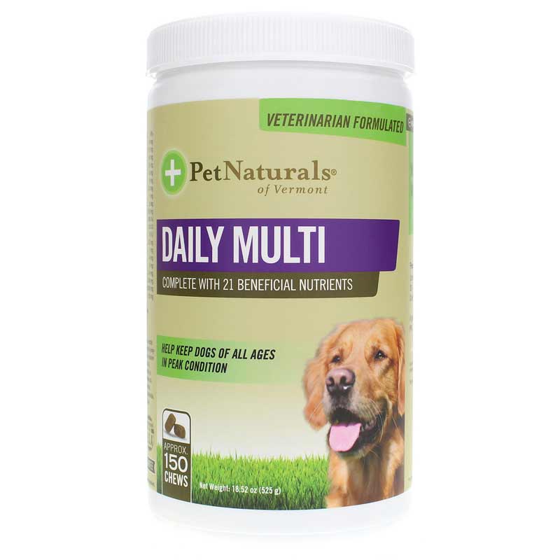 Pet Naturals Of Vermont Daily Multi for Dogs of All Sizes 150 Chews