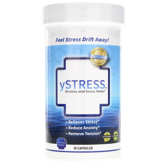 Essential Source yStress Anxiety & Stress Relief 30 Capsules