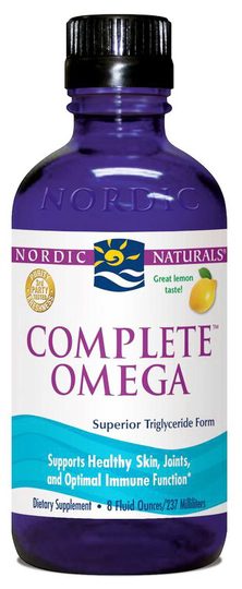 Nordic Naturals - Complete Omega Liquid Lemon - 8 fl. oz. (formerly Omega-3.6.9)