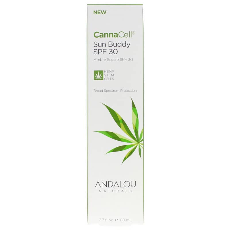 Andalou Naturals CannaCell Sun Buddy SPF 30 2.7 Oz
