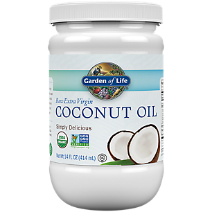 Raw Organic Extra Virgin Coconut Oil (14 Fluid Ounces)