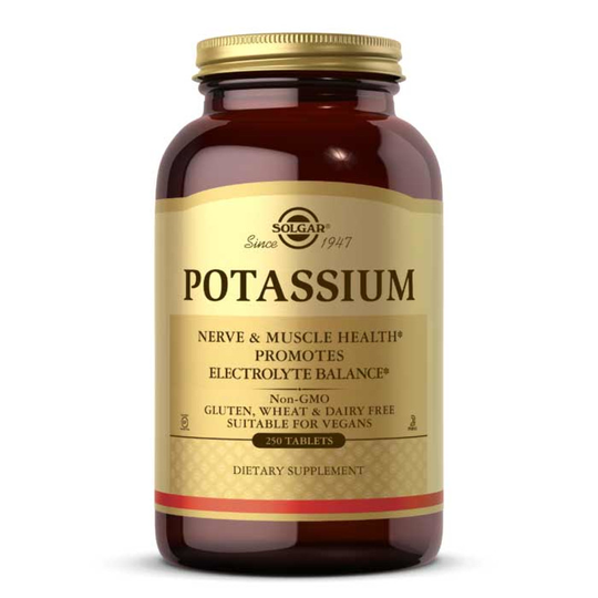 Solgar Potassium 250 Tablets