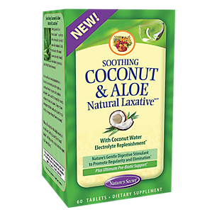 Soothing Coconut & Aloe Natural Laxative
