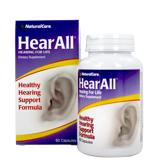 NaturalCare - HearAll Hearing Support Formula - 60 Capsules
