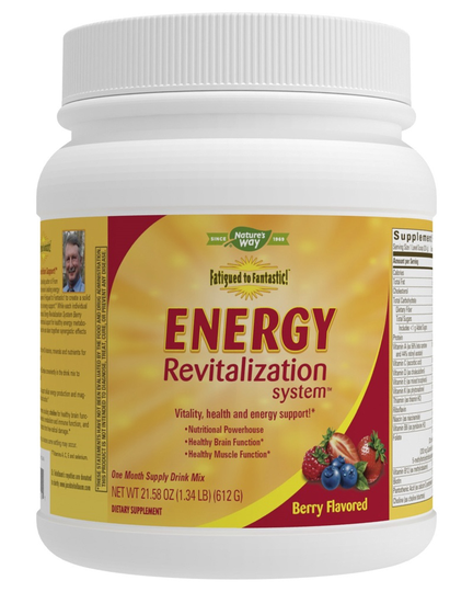 Nature's Way - Fatigued to Fantastic Energy Revitalization System Berry Flavored - 21.58 oz.