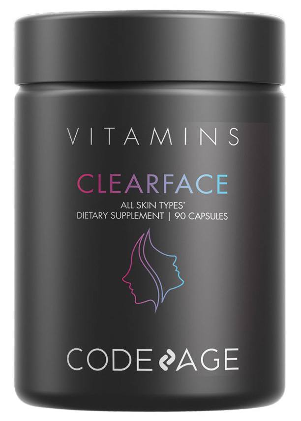 Codeage - Clearface Vitamins Black Bottle Edition - 90 Capsules
