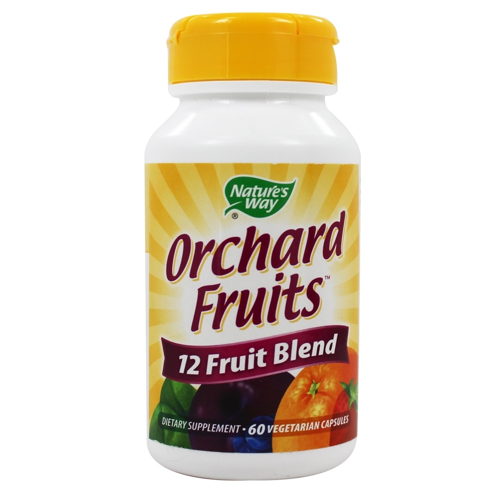 Nature's Way - Orchard Fruits 12 Fruit Blend - 60 Vegetarian Capsules