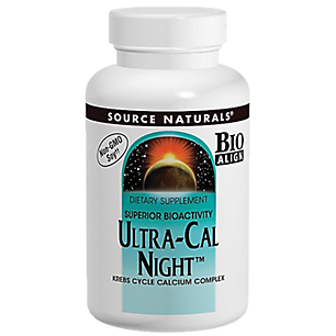 Superior Bioactivity Ultra-Cal Night - Krebs Cycle Calcium Complex with Non-GMO Soy (240 Tablets)