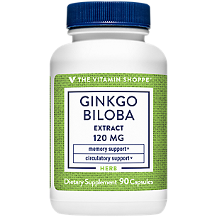 Ginkgo Biloba Extract - Memory & Circulatory Support - 120 MG (90 Capsules)