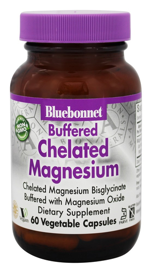 Bluebonnet Nutrition - Buffered Chelated Magnesium - 60 Vegetable Capsule(s)