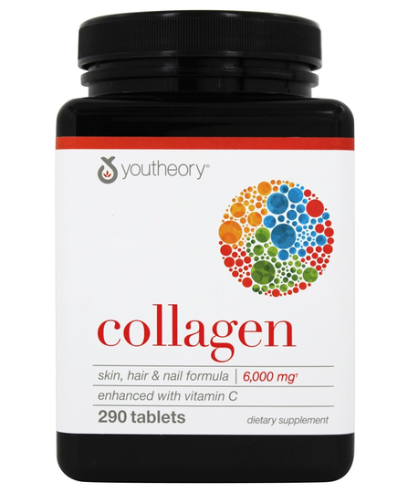 Youtheory - Collagen Skin Hair & Nail Formula - 290 Tablets