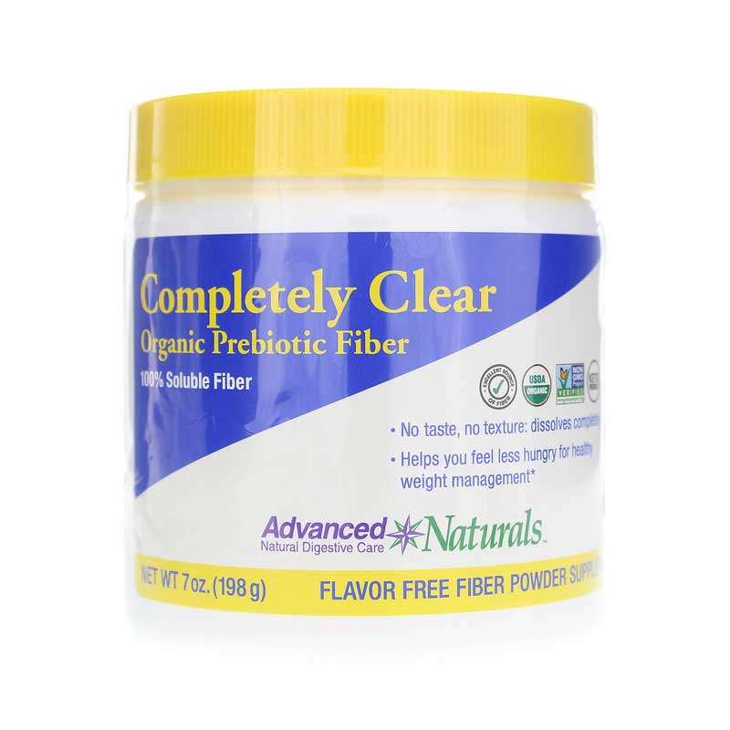 Advanced Naturals Completely Clear Organic Prebiotic Fiber Powder 7 Oz
