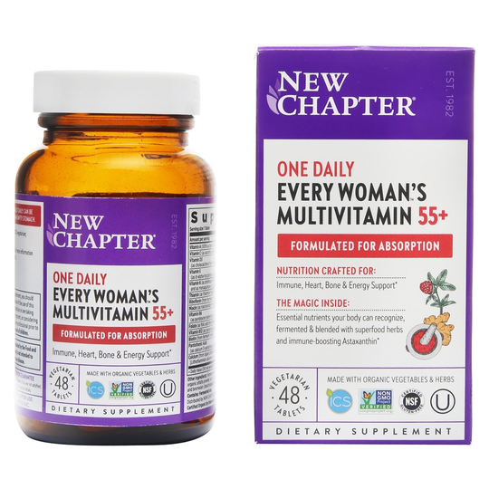 New Chapter - One Daily Every Woman's Multivitamin 55 - 48 Vegetarian Tablets