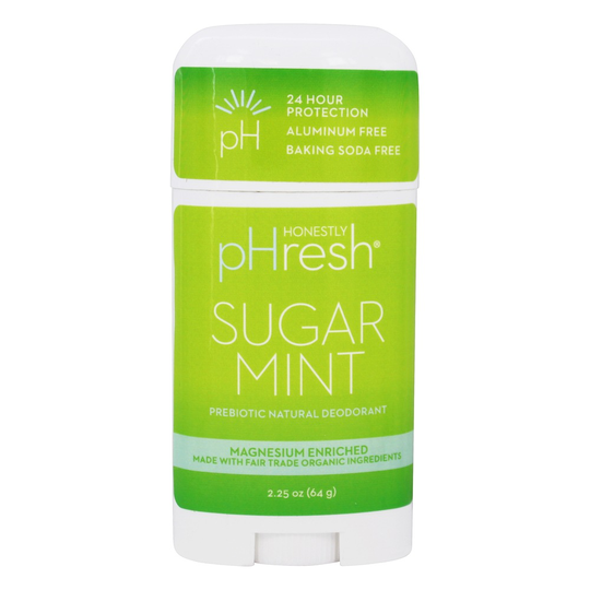 Honestly pHresh - Aluminum Free Prebiotic Natural Women's Deodorant Sugar Mint - 2.25 oz.