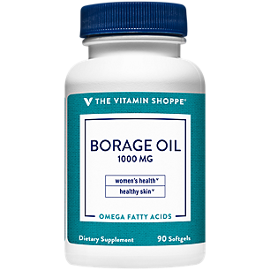 Borage Oil for Women's Health - Natural Source of GLA - 1,000 MG (90 Softgels)