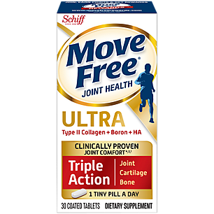 Move Free Ultra with UC-II & Hyaluronic Acid - Joint Health (30 Tablets)