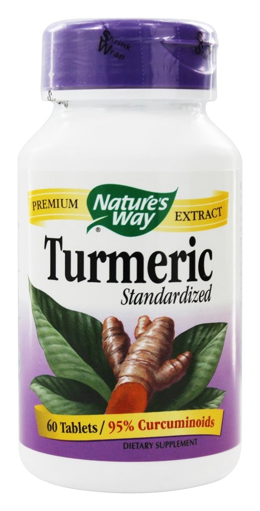 Nature's Way - Turmeric Standardized Extract - 60 Tablets