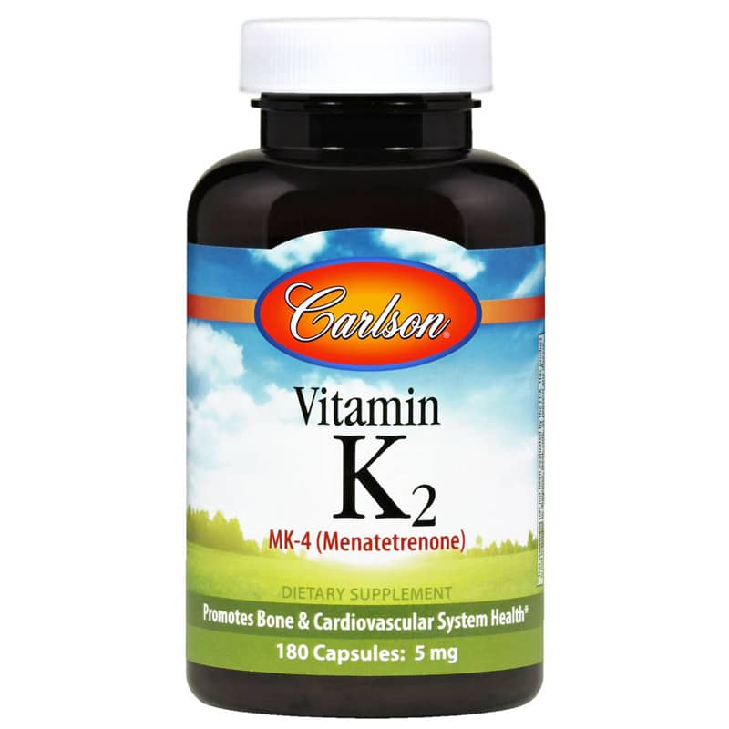 Carlson Labs Vitamin K2 (as Mk-4) 5 Mg 180 Capsules