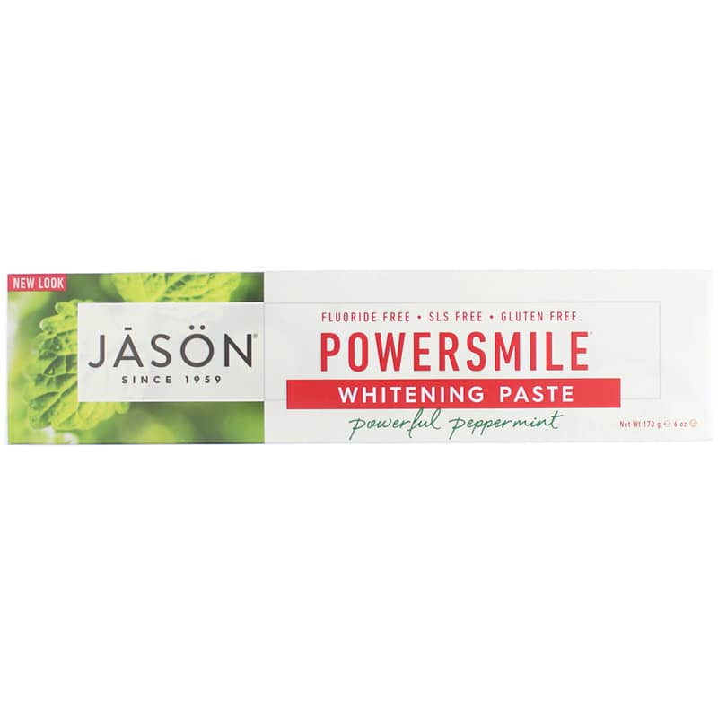 Jason Power Smile Whitening Toothpaste Peppermint 6 Oz
