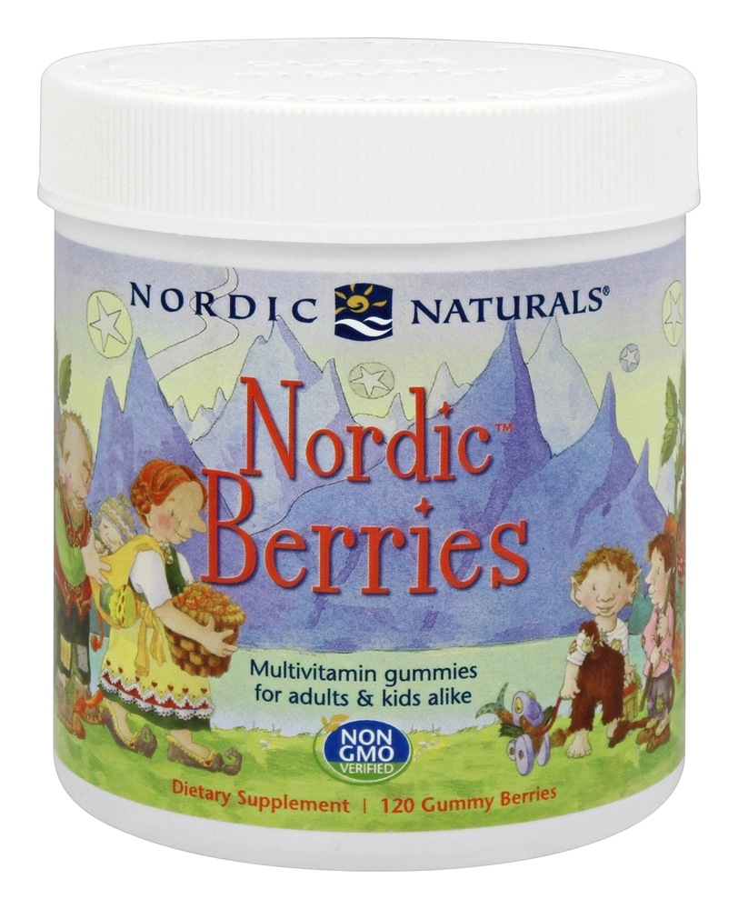 Nordic Naturals - Nordic Berries Multivitamin Gummies - 120 Gummies
