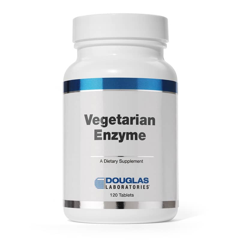 Douglas Laboratories Vegetarian Enzyme 120 Tablets