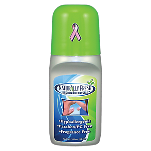 Crystal Deodorant Roll-On - Hypoallergenic & Fragrance Free (3 Fluid Ounces)