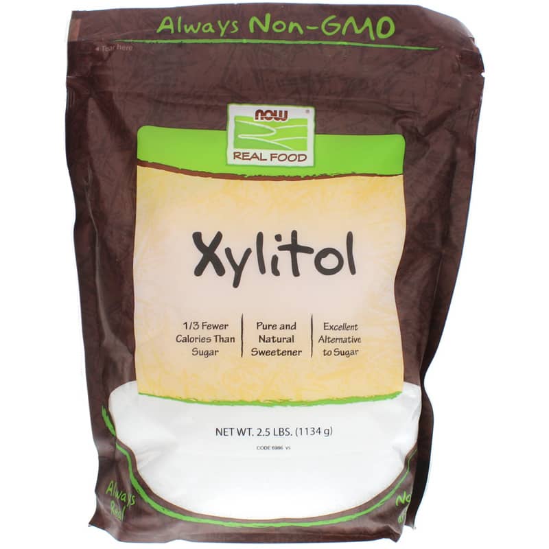 NOW Foods Xylitol Sweetener 2.5 Lbs