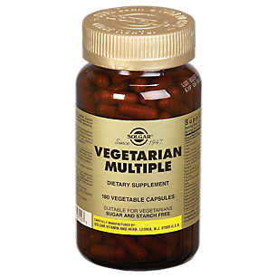 Vegetarian Multiple Multivitamin (180 Vegetarian Capsules)