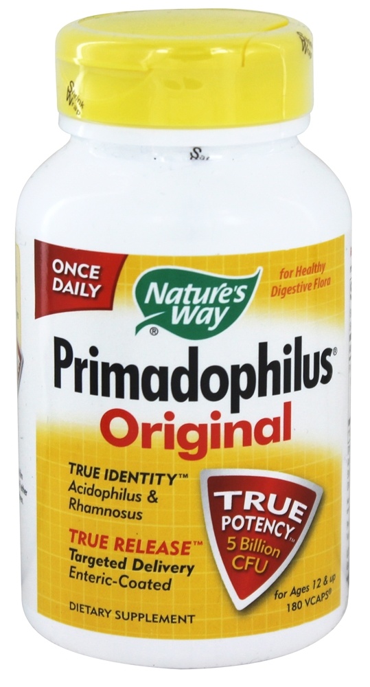 Nature's Way - Primadophilus Original - 180 Vegetarian Capsules