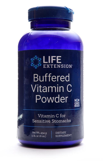 Life Extension - Buffered Vitamin C Powder - 454 Grams