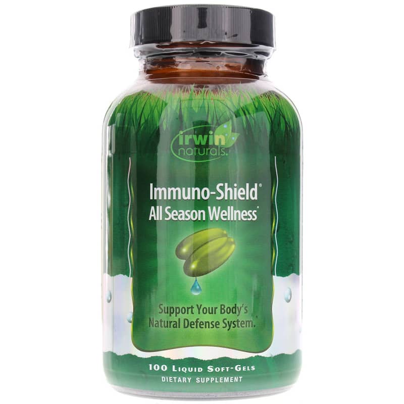 Irwin Naturals Immuno-Shield All Season Wellness 100 Liquid Softgels