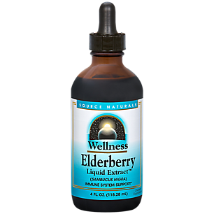 Wellness Elderberry Liquid Extract - Sambucus Nigra (4 Fluid Ounces)