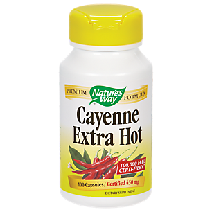 Cayenne Extra Hot - 450 MG (100 Capsules)