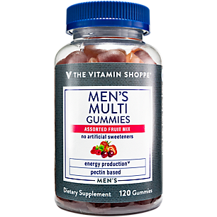 Men's Multi Gummies - Multivitamin for Energy Production Support - Assorted Fruit Mix (120 Gummies)