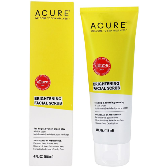 ACURE - Brightening Facial Scrub - 4 fl. oz.