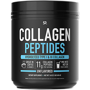 Hydrolyzed Collagen Peptides Powder - Unflavored (41 Servings)