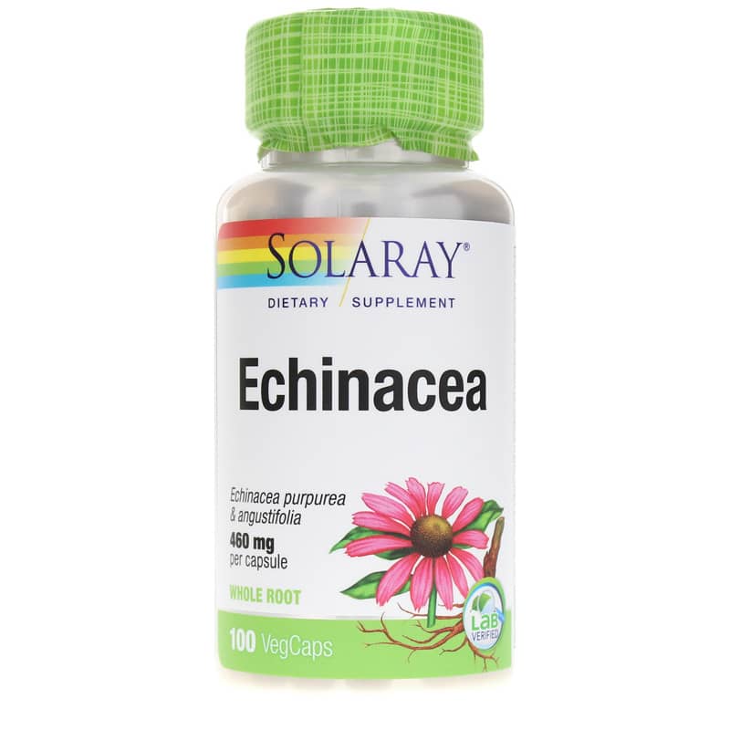 Solaray Echinacea 460 Mg 100 Veg Capsules