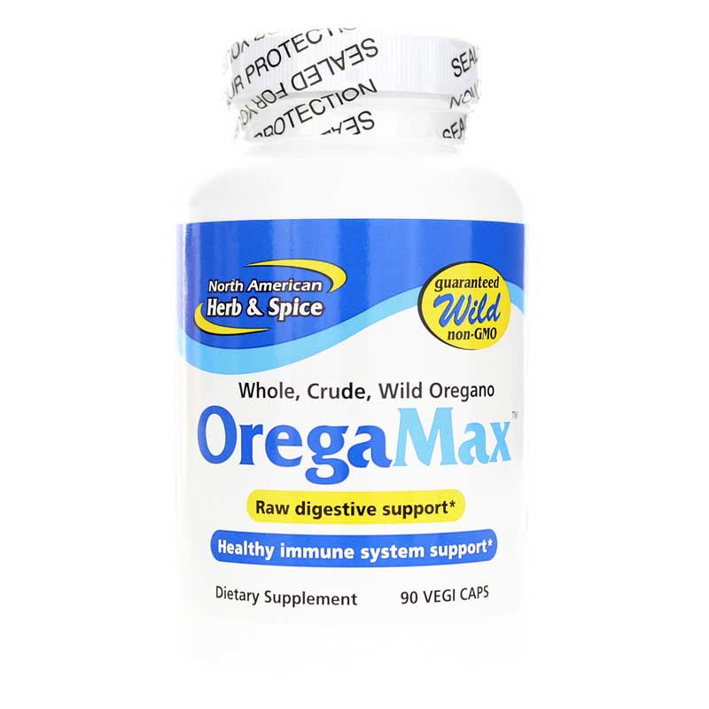North American Herb & Spice OregaMax Wild 90 Veg Capsules