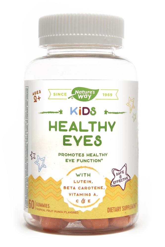 Nature's Way - Kids Healthy Eyes Tropical Fruit Punch - 60 Gummies