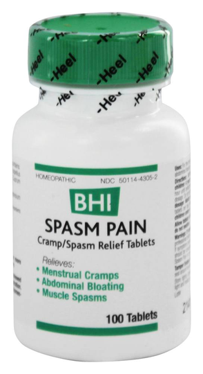 BHI/Heel - Spasm-Pain - 100 Tablets