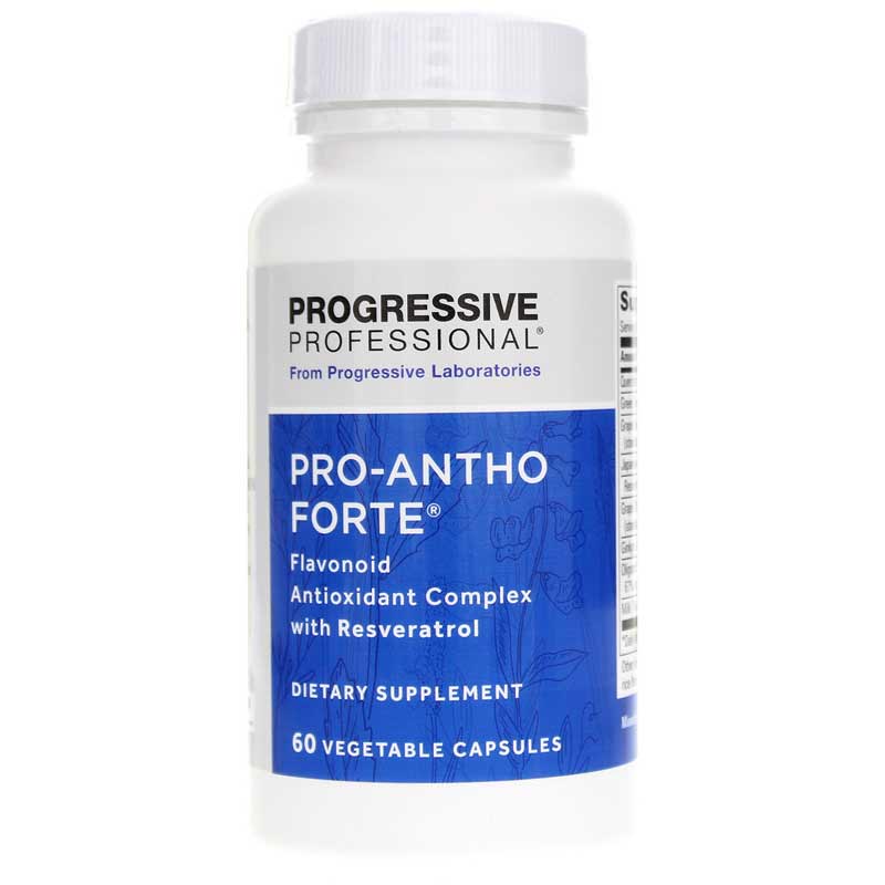Progressive Labs Pro-Antho Forte Flavonoid Antioxidant Complex 60 Veg Capsules