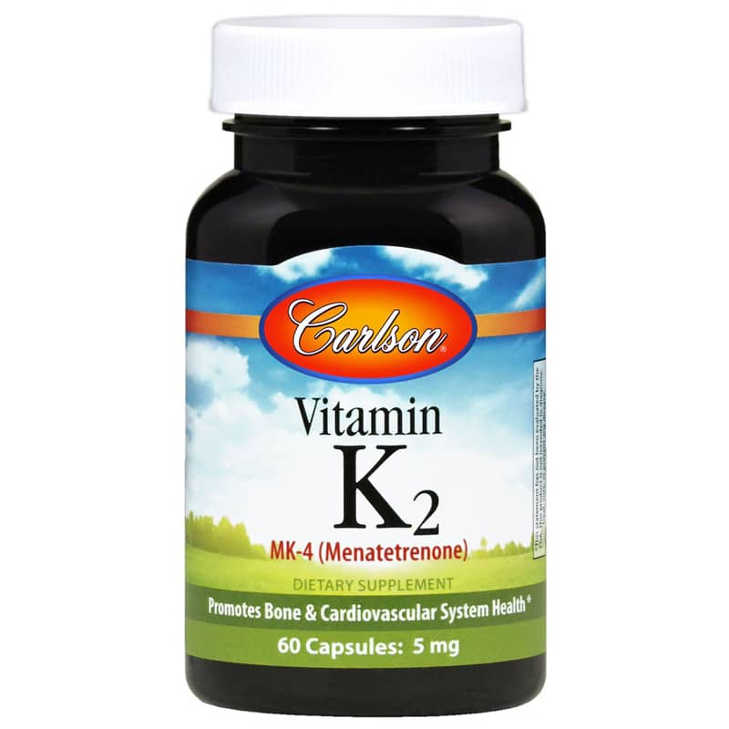 Carlson Labs Vitamin K2 (as Mk-4) 5 Mg 60 Capsules