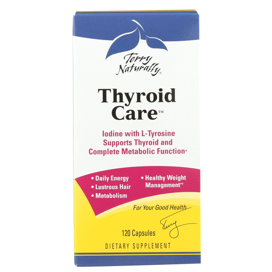 EuroPharma - Terry Naturally Thyroid Care - 120 Capsules