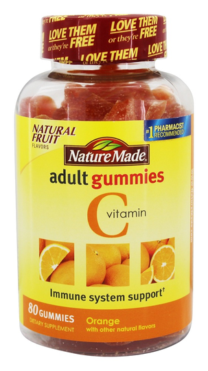 Nature Made - Vitamin C Adult Gummies Orange - 80 Gummies
