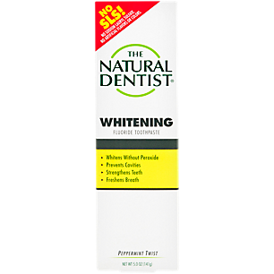 Whitening Fluoride Toothpaste - Peppermint Twist (5 Ounces)