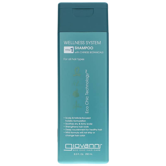 Giovanni Wellness System Shampoo with Chinese Botanicals 8.5 Oz