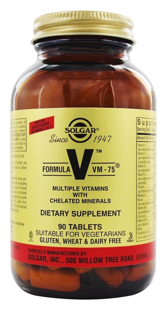 Solgar - Formula VM-75 - 90 Tablets